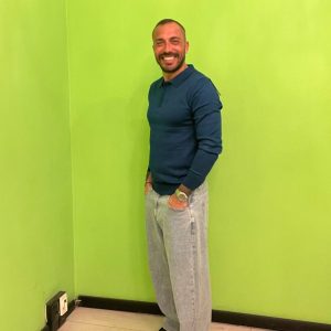 Blu jeans baggy