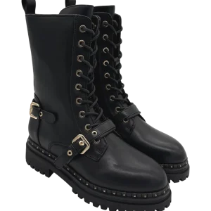 Anfibio pelle donna Apepazza Black  -Uma-