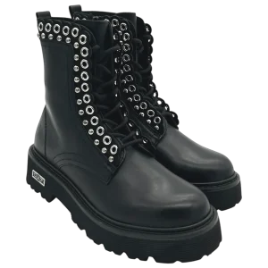 Anfibio pelle donna CULT Black -Slash 4591-