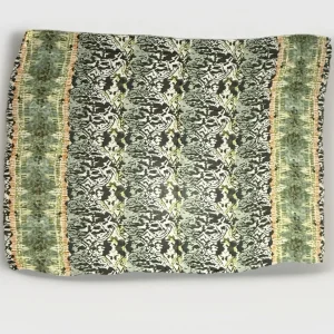 120 % LINO SCIARPA DONNA UNISEX MOTIVO ASTRATTO