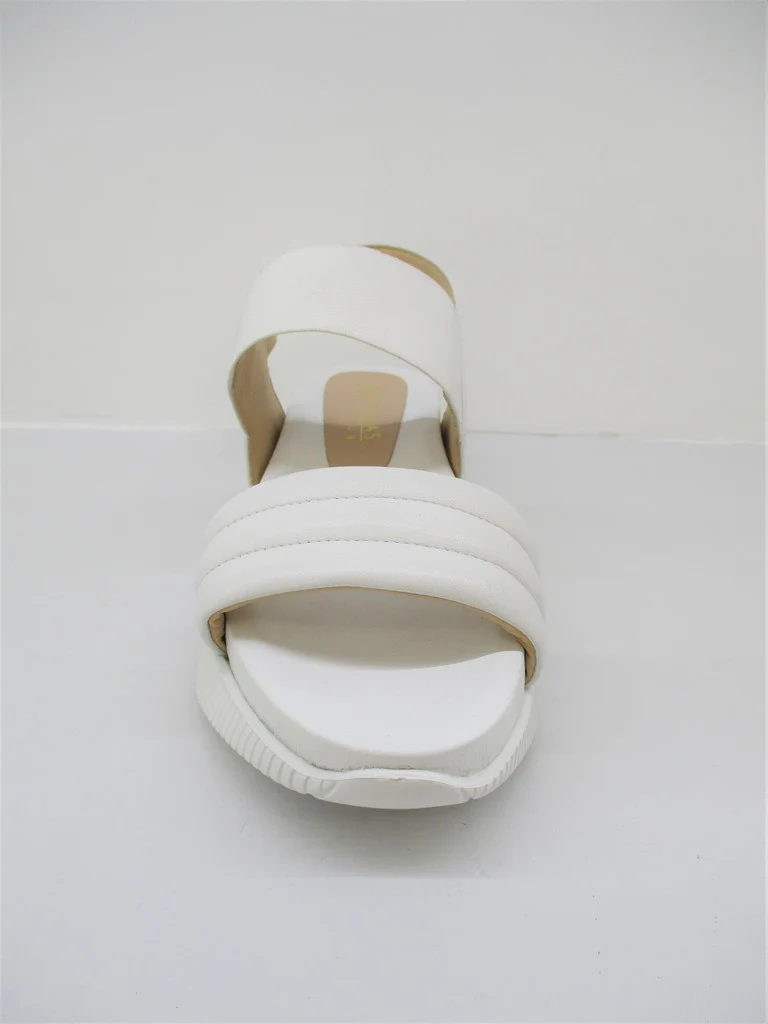 Sandalo pelle donna Barracuda's bianco 2001 - immagine 4