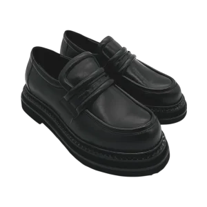 Mocassino pelle donna BRUNO PREMI Nero -BM3202X-