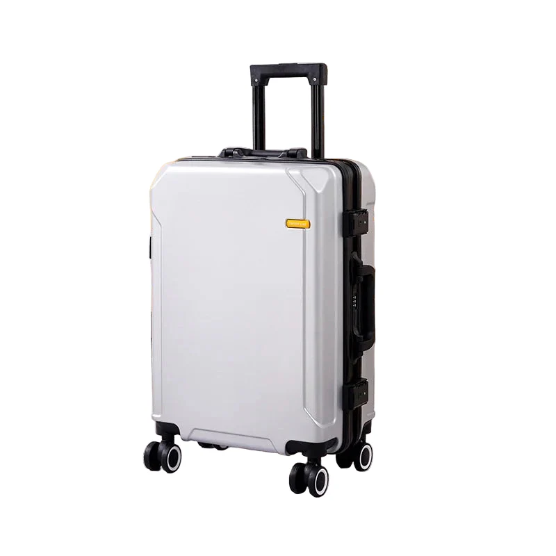 Trolley rigido alluminio 20-26″ cabina/da viaggio con serratura TSA + porte USB – valigia leggera e professionale - immagine 2