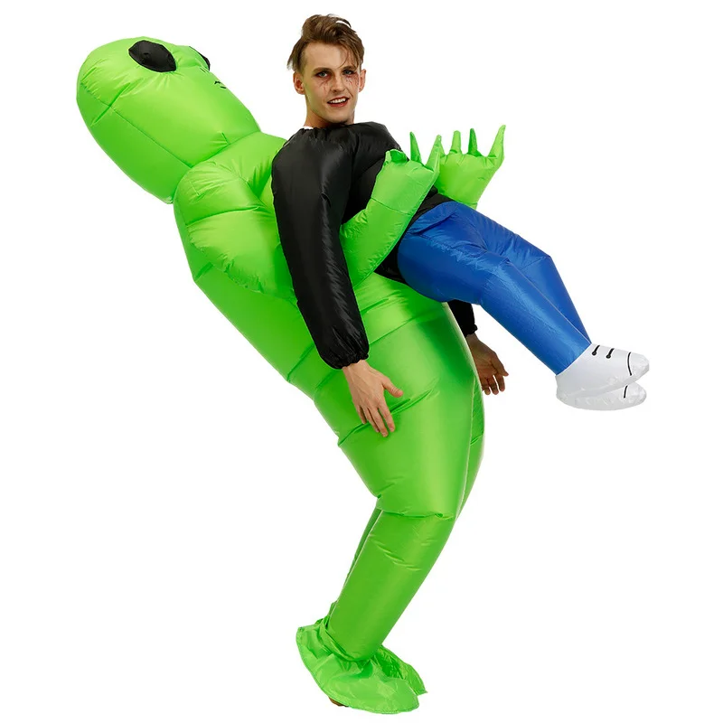 Costume Gonfiabile Alieno per Adulti e Bambini – Cosplay Divertente per Feste