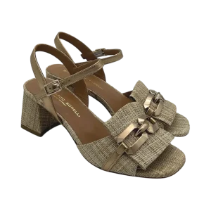 Sandalo donna GIANMARCO SORELLI Naturale - 2180 Romy -
