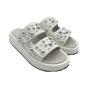 Ciabatta donna Apepazza White  - Crimilde -