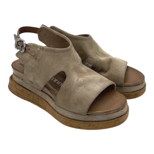 Sandalo in pelle zeppa donna AS98 Lagos Cartoon  - A15051 -