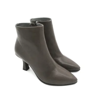 Stivaletto pelle donna GoUp by Valery Taupe - WX36 -