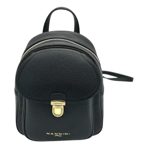 Zaino pelle Nannini Nero - 18641 -