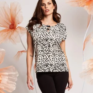 Casacca a kimono con pietre