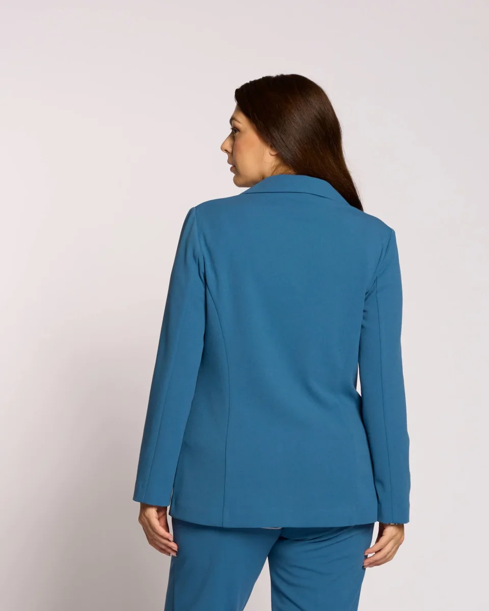 Giacca con pattine e foulard curvy - immagine 6