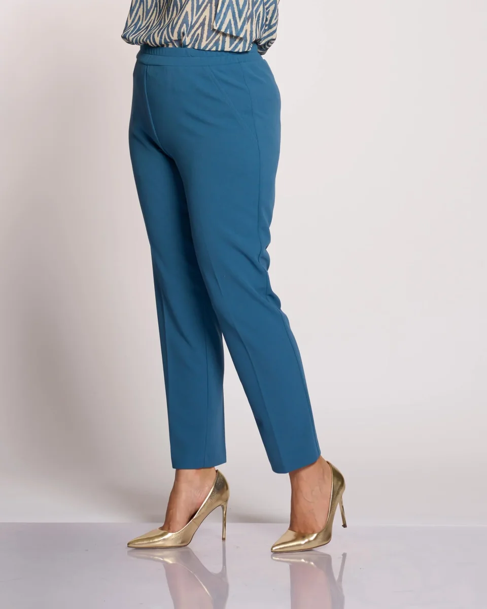 Pantalone in scuba con elastico curvy - immagine 5